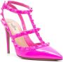 Valentino Garavani Rockstud 100mm ankle-strap pumps Pink - Thumbnail 2