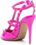 Valentino Garavani Rockstud 100mm ankle-strap pumps Pink - Thumbnail 3