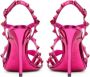 Valentino Garavani Rockstud 100mm mirrored sandals Pink - Thumbnail 3