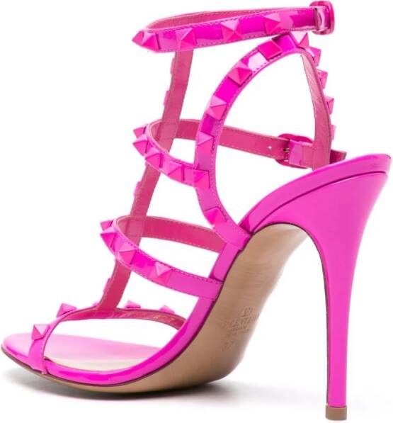 Valentino Garavani Rockstud 10mm ankle-strap sandals Pink
