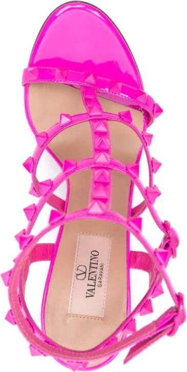 Valentino Garavani Rockstud 10mm ankle-strap sandals Pink
