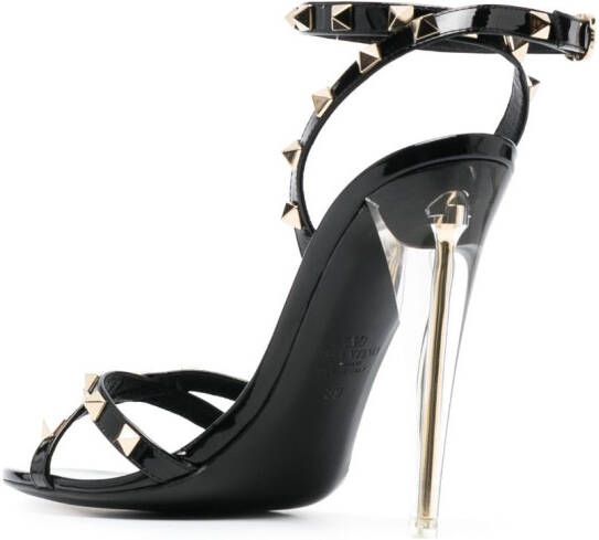 Valentino Garavani Rockstud 115mm sandals Black