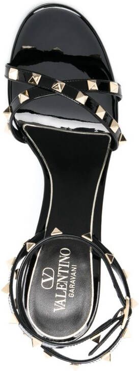 Valentino Garavani Rockstud 115mm sandals Black