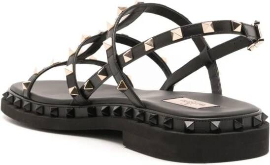 Valentino Garavani Rockstud 35mm leather sandals Black