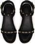 Valentino Garavani Rockstud 45mm wedge sandals Black - Thumbnail 4