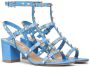 Valentino Garavani Rockstud 60mm ankle strap sandals Blue - Thumbnail 2
