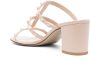 Valentino Garavani Rockstud 60mm leather sandals Neutrals - Thumbnail 3