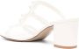 Valentino Garavani Rockstud 60mm leather sandals White - Thumbnail 3