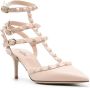 Valentino Garavani Rockstud 70mm leather pumps Pink - Thumbnail 2