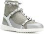 Valentino Garavani Rockstud high-top sneakers Metallic - Thumbnail 2