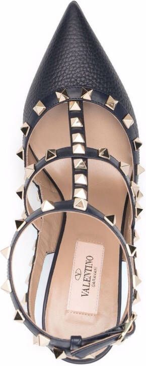 Valentino Garavani Rockstud caged 100mm pumps Blue