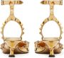 Valentino Garavani Rockstud Couture 50mm mirrored pumps Gold - Thumbnail 3