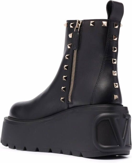 Valentino Garavani Uniqueforme 85mm ankle boots Black