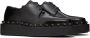 Valentino Garavani M-Way Rockstud leather Derby shoes Black - Thumbnail 2