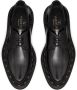 Valentino Garavani M-Way Rockstud leather Derby shoes Black - Thumbnail 4