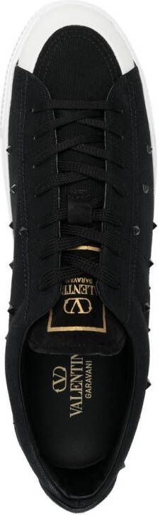 Valentino Garavani Rockstud-embellished sneakers Black
