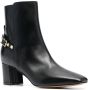 Valentino Garavani Rockstud 60mm leather ankle boots Black - Thumbnail 2
