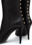 Valentino Garavani Rockstud 90mm knee-high leather boots Black - Thumbnail 5