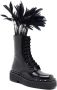 Valentino Garavani Rockstud M-Way 50mm leather boots Black - Thumbnail 1