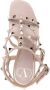 Valentino Garavani Rockstud platform sandals Pink - Thumbnail 4