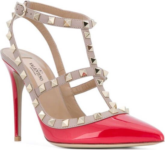 Valentino Garavani Rockstud pumps Red