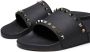 Valentino Garavani Rockstud slide sandals Black - Thumbnail 5