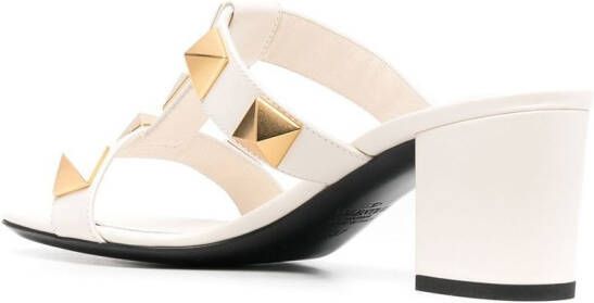 Valentino Garavani Rockstud T-bar sandals Neutrals