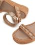 Valentino Garavani Rockstud wedge sandals Neutrals - Thumbnail 5