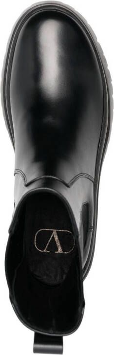 Valentino Garavani Roman Stud 50mm ankle boots Black