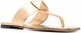 Valentino Garavani Roman Stud flat sandals Gold - Thumbnail 2
