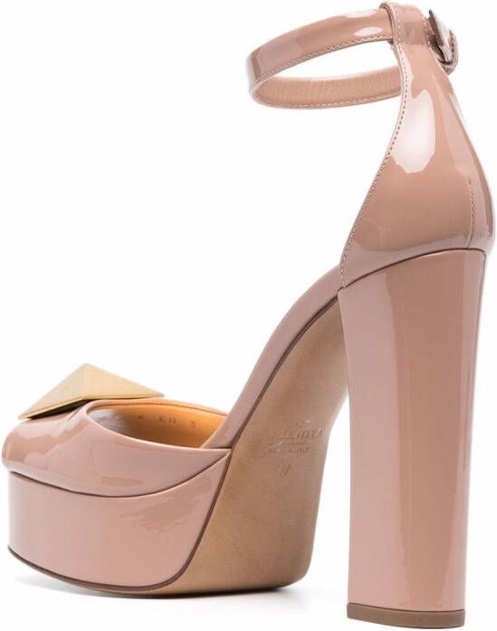 Valentino Garavani Roman Stud heeled sandals Pink