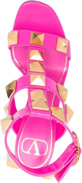 Valentino Garavani Roman Stud high-heel sandals Pink