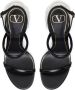 Valentino Garavani Roserouche 1959 100mm leather sandals Black - Thumbnail 4