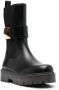 Valentino Garavani stud-embellished leather boots Black - Thumbnail 2