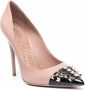 Valentino Garavani studded pointed pumps Pink - Thumbnail 2