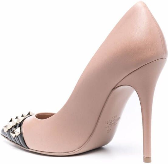 Valentino Garavani studded pointed pumps Pink