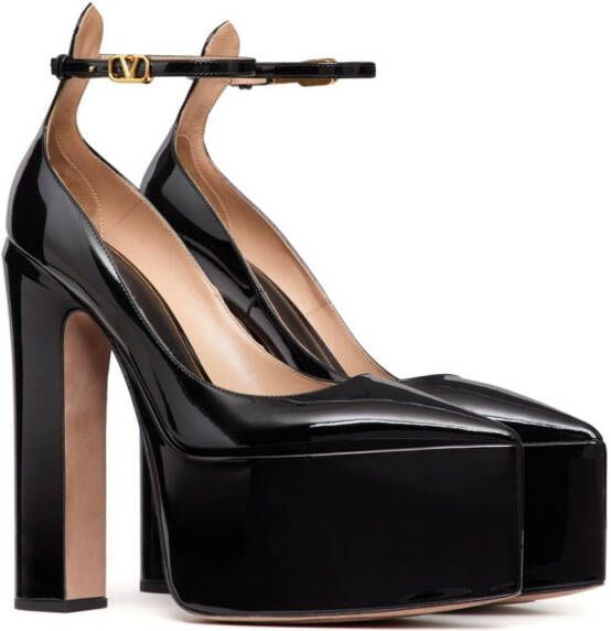 Valentino Garavani Tan-Go 165mm platform pumps Black