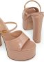 Valentino Garavani Tan-Go 155mm platform sandals Pink - Thumbnail 5