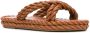 Valentino Garavani The Rope flat sandals Brown - Thumbnail 2