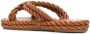 Valentino Garavani The Rope flat sandals Brown - Thumbnail 3