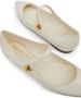 Valentino Garavani Tiptoe patent leather ballerinas White - Thumbnail 5