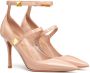 Valentino Garavani Tiptoe patent leather pumps Neutrals - Thumbnail 2