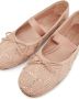 Valentino Garavani Toile Iconographe embellished ballerina shoes Neutrals - Thumbnail 5