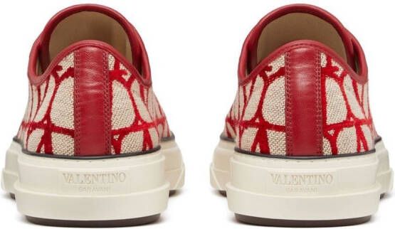 Valentino Garavani Toile Iconographe low-top sneakers Neutrals