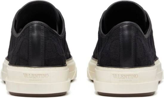 Valentino Garavani Toile Iconographe Totaloop low-top sneakers Black