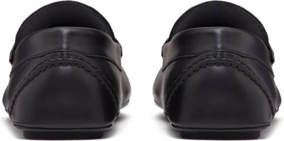 Valentino Garavani Toile Iconographe VLogo Signature loafers Black