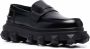 Valentino Garavani Trackstud leather loafers Black - Thumbnail 2