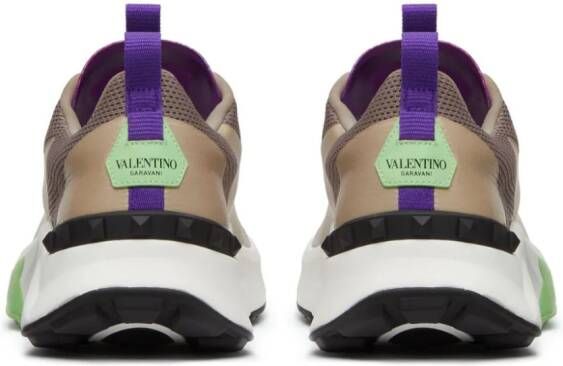 Valentino Garavani True Act panelled sneakers Neutrals
