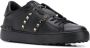 Valentino Garavani Untitled Rockstud leather sneakers Black - Thumbnail 2