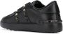 Valentino Garavani Untitled Rockstud leather sneakers Black - Thumbnail 3